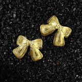 Auric Dawn Ribbon Titanium Earrings