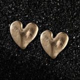 Dune Gold Amora Titanium Earrings