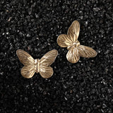 Dune Gold Flutter Titanium Earrings