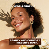 Dune Gold Orbit Titanium Earrings