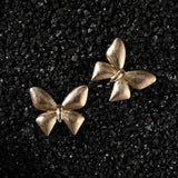 Dune Gold Papillon Titanium Earrings