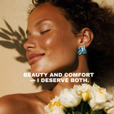 Lagoon Blue Etchline Titanium Earrings