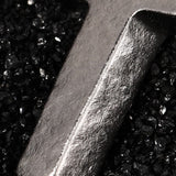 Titan Grey Oval Cross Titanium Necklace