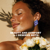 Twilight Violet Libre Wing Titanium Earrings