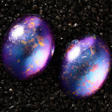 Twilight Violet Nova Titanium Earrings